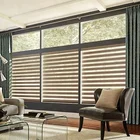 Elegant triple shades Indoor/Outdoor Motorized blackout/semi-blackout Sheer Zebra Blinds