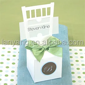 chair design wedding favor box paper gift boxes high quality