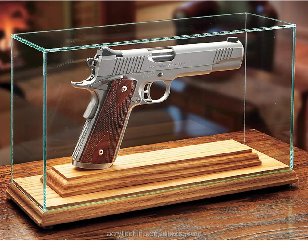 Stylish Gun Display Cases,Display Transparent Acrylic Gun Display Cases