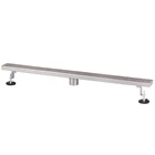 36" Brushed Stainless Steel Linear Shower Drain With Floor Drain Basket Free Shipping In USA