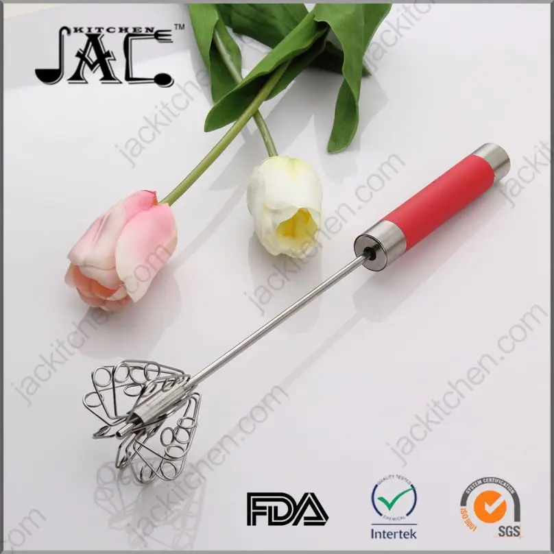 Recyclable Stainless Steel Manual Egg Mixer