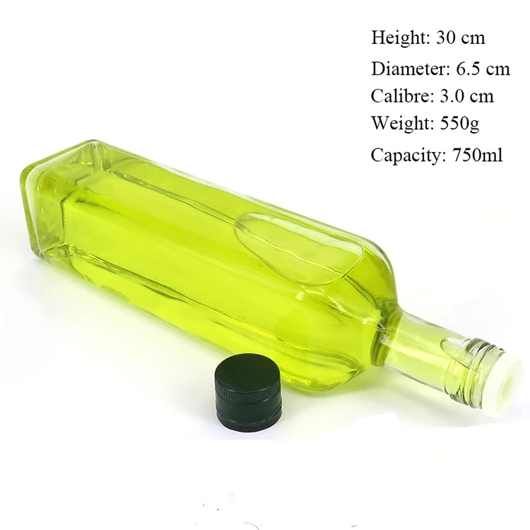 glass olive oil bottles