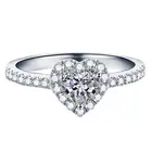 3 gram low prices luxury 1ct moissanite white gold finger ring in pakistan