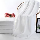 China Factory Wholesale White Soft Touch Cotton Disposable Bathroom Towel For Hotel