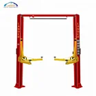 2 post 4ton asymmetric arms dual hydraulic cylinders car lifts / car hoist