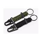 Leather Key Chain Eagle Eye Hanging Buckle Key Chain Hiking Carabiner Kook,Outdoor Snap Hook With Key Ring