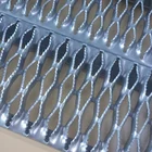 Hot-dipped galvanized catwalk drainage trench cover steel grating
