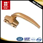 Window handle security lock for pvc windows and doors