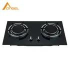 Wholesale China Kitchen Table Lpg Gas Stove Tempered Glass Built In Infrared 2 Burner Gas Cooker Stove
