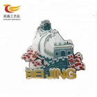 Hot sale best quality custom different countries metal fridge magnet