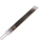 Good design twin quartz heating tube carbon heat lamp for thermoforming machine