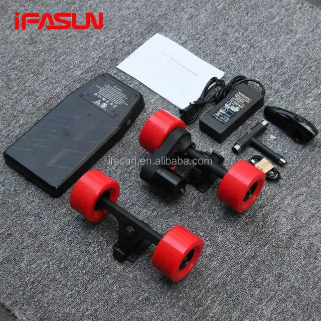 480W Belt Motor Electric Skateboard Motor Longboard Kit Battery Pack Price Boosted Electric Skateboard