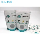 Customized printed snack plastic packaging with heat seal for food