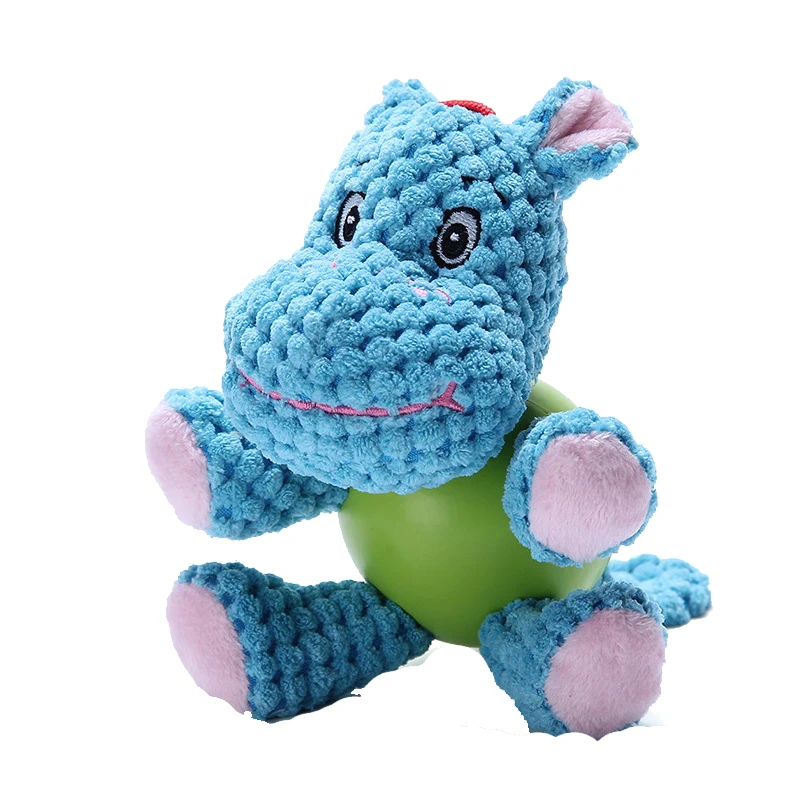 OnnPnnQ Mini Plush Cartoon Animals Toys Puppy Cat Interactive Toys For Small Dog Bite Resistant Chew Squeak Toys Pet Supplies3