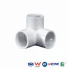 ASTM SCH40 PVC 3 way tube connector