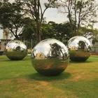 metal garden round sphere 800mm decorative ball Stainless Steel Large Garden Hollow Metal Ball