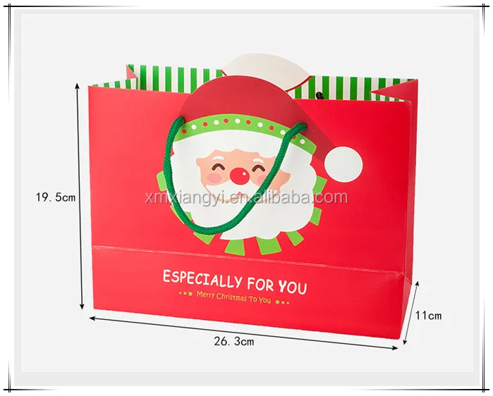recycle fancy paper customized luxury small christmas paper gift