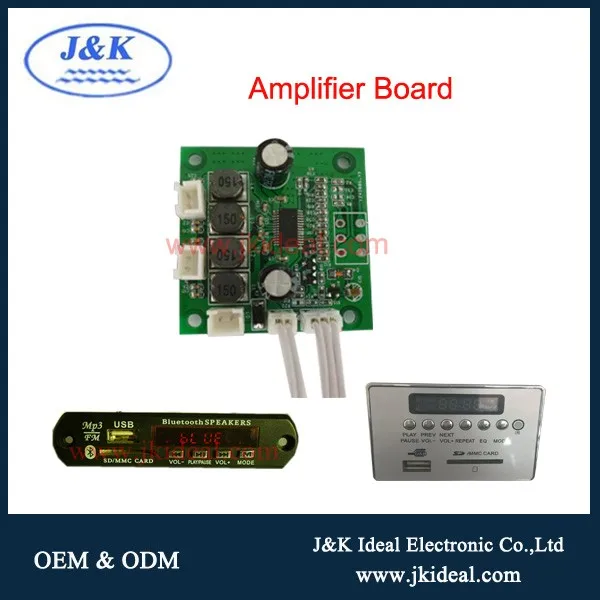 JK0061BT bluetooth usb sd card usb mp3 player circuit board for car audio