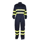 Flame Retardant Cotton Canvas Coverall For Workwear
