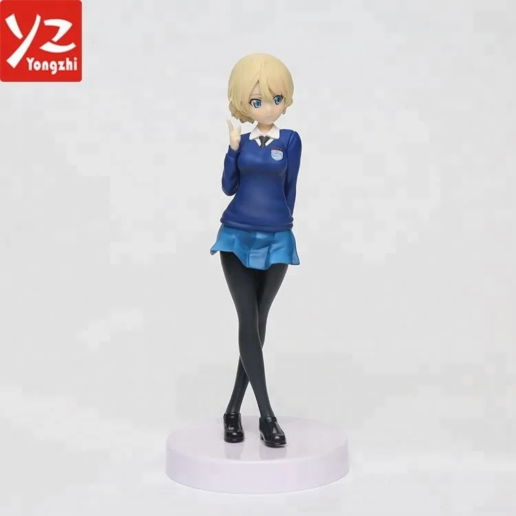 Azul Desgaste de Plástico Moldes De Silicone Dos Desenhos Animados Personagens Figuras Anime Sexy Girl