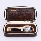 FANXI Fashionable Wholesale PU Leather Watch Collection Packet Box Jewelry Carrying Storage Portable Watch Package Case