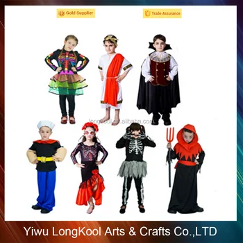 2017 best selling factory price kids cheap halloween costume