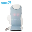 Blue and White Color PU Electric Vibrating heating Massage Chair Pad