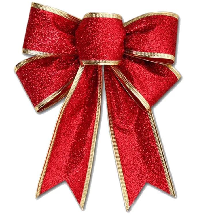 ribbon bow festival party supplies christmas tree decoration