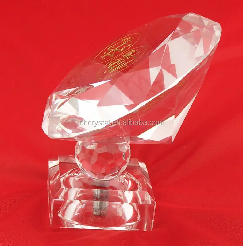 mh-9360 islamic muslim gifts crystal allah & muhammad diamond