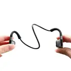 Ear Hook bone conduction hearing aids Sports Headphone Headset With Mic Adjustable headband For cell phone