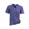 Summer Casual Short Sleeve Sport Team T-Shirt V Neck, Tee Shirt Sport, Fishing Blank Bamboo Cotton T shirt Custom