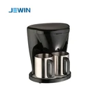 hot sale 2 stainless steel cups drip coffee maker