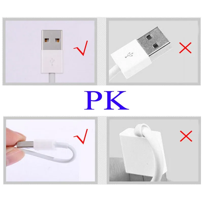 High Quality PVC Micro USB Cable Sync Data Cable Data Cord For iPhone - ANKUX.COM