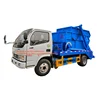 Dongfeng 3-4cbm swing arm garbage truck/small arm roll garbage truck price