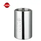 Stainless steel cylinder type double wall ice bucket