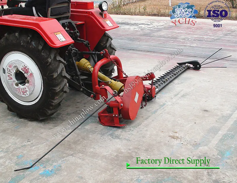 Small Farm Equipment Tractor Side Mower Grass Cutter Machine For Sale