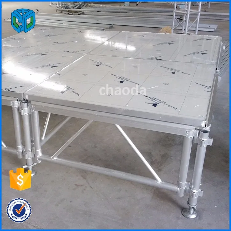 Trade Assurance Customizable Compact Aluminum Portable Stage