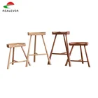 Curved Chairs Legs Chair Wood Nordic Simple Solid Wood Curved Wood Kindergarten Chairs Legs