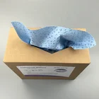 Heavy Duty High Oil Absorbing 70gsm 7032 100% PP Meltblown Crow Feet Cleaning Wipe Cloth for Industrial