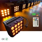 purple + rgbwa Stage lighting effect Battery SMART DJ RGBWA UV 6in1 Par light wireless dmx LED Up lights