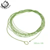 6FT Fishing Line Fly Fishing Leader with Tippet Ring PET Furled Leader
