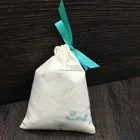 Organic Cotton Drawstring Bread Bag Cotton Duffle Tea Packaging Bag With Promotional