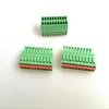 Spring, Pluggable 3.81mm pitch Straight Pin Green terminal block