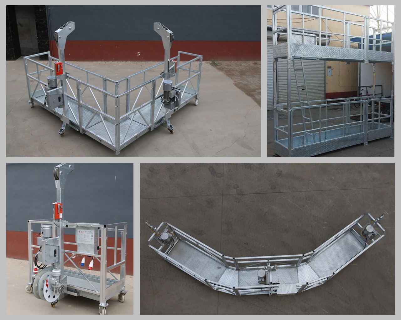 suspended platform