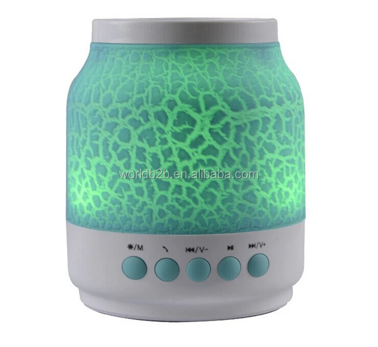 New Portable Mini Wireless Speaker with Colorful LED Light Super Bass Sound - ANKUX.COM