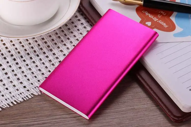 2019 new slim promotional gift consumer electronics 5000 mAh portable thin travel portable mini power banks - ANKUX.COM