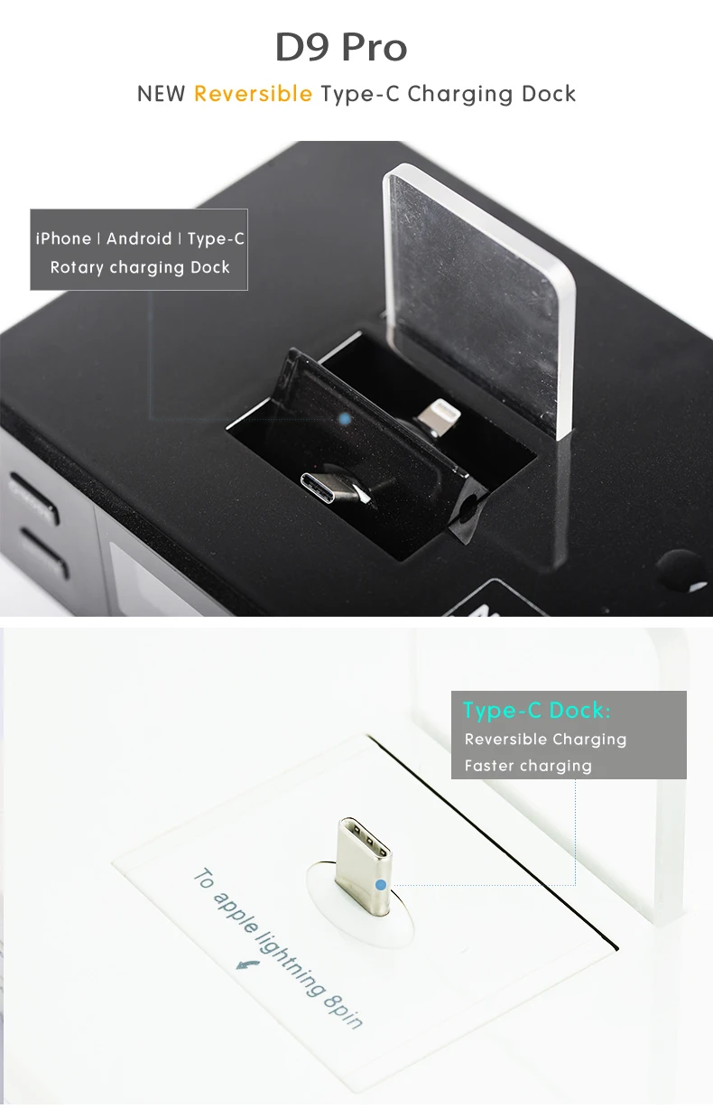 LCD Display Dock charging station Wireless speaker dock with FM alarm clock handsfree Dock speaker with remote control - ANKUX.COM