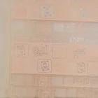 Factory supplier customized cute cartoon printed zebra blind korea for kids room