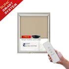 SUNC smart electric customized remote control blackout roller shades lowes blinds
