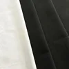Polyester Cotton Twill Black Chef Uniform Fabric TC Dyed
